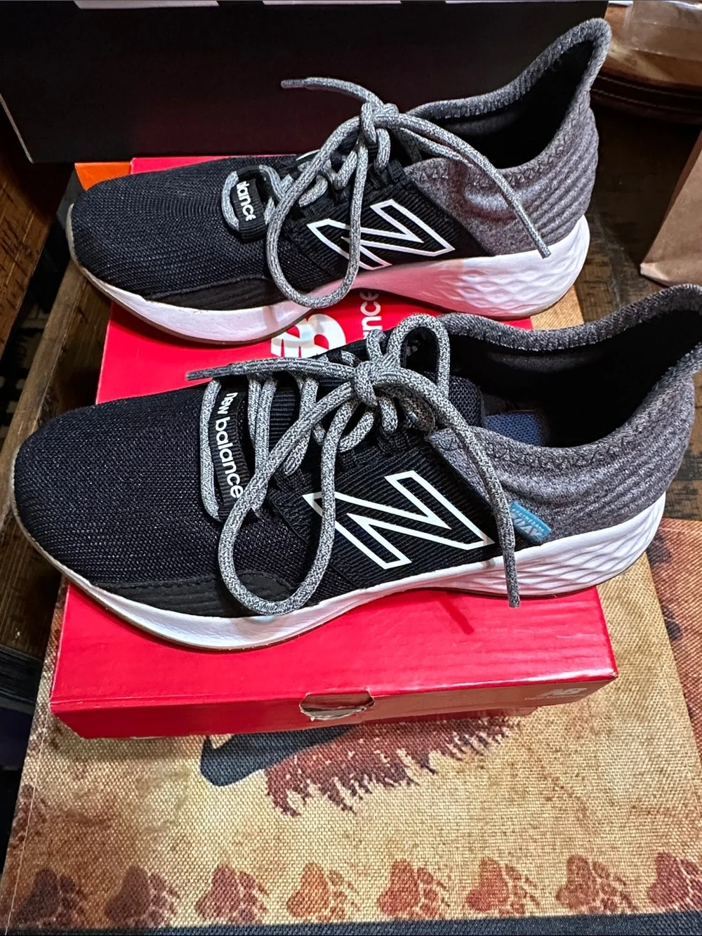 Like new little size 1 boys New Balance